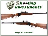 Ruger No.1 Tropical in 375 H&H Magnum unfired - 1 of 4
