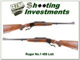 Ruger No.1 Tropical in 458 Lott unfired - 1 of 4