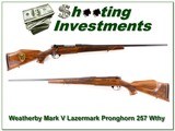 Weatherby Mark V Lazermark One Shot Past Shooters 257 Wthy - 1 of 4