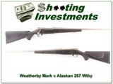Weatherby Mark V Alaskan 26in 257 Wthy Mag! - 1 of 4
