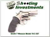 Smith & Wesson Model 19-3 Polished Nickel 2.5in 357 - 1 of 4