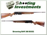 Browning BAR Safari II 300 Win Mag Exc Cond BOSS - 1 of 4