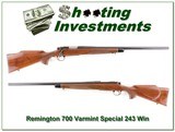 Remington 700 Varmint Special in 243 Winchester - 1 of 4