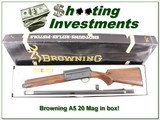 Browning A5 20 Magnum ANIB! - 1 of 4