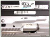 Sig Sauer 1911 SUPER TARGET Stainless 45 ACP - 4 of 4