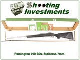 Remington 700 BDL Stainless 7mm Rem in box! - 1 of 4
