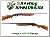 Remington 1100 LW 20 gauge VR 28in Mod - 1 of 4