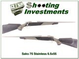 Sako 75 Stainless Fluted 6.5x55 hard to find - 1 of 4