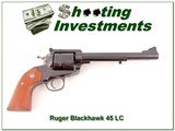 Ruger Blackhawk Bisley 45 LC 7.5in Blued Exc Cond - 1 of 4