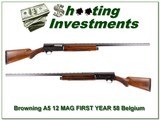 Browning A5 12 Mag 58 Belgium First Year collector! - 1 of 4