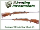 Remington 700 Custom Shop C Grade 375 H&H Safari! - 1 of 4