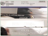 Colt Government 38 Super Polished Chrome w/ Gold accents NIC - 4 of 4