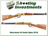 Winchester 94 Golden Spike 30-30 Carbine Exc Cond - 1 of 4