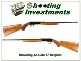 Browning 22 Auto 67 Belgium Blond - 1 of 4