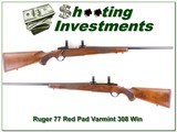 Ruger 77 Varmint older Red Pad rare 308 Win collector! - 1 of 4
