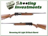 Browning A5 Light 20 24in Buck barrel - 1 of 4