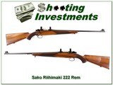 Sako Riihimaki early 222 Rem 1951 4-digit serial number - 1 of 4
