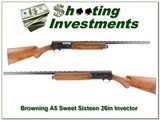 Browning A5 Sweet Sixteen 26in Invector Exc Con - 1 of 4
