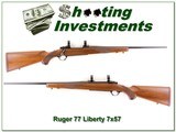 Ruger 77 Red Pad 1976 Liberty 7x57 collector! - 1 of 4