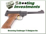 Browning Challenger 1973 Belgium 6in 22LR Exc Cond! - 1 of 4