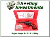 Ruger Single Six 50 YearsBlued 4 5/8 in 22 LR & 22 Mag - 1 of 4