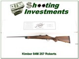 Kimber 84m Select Grade 257 Roberts in box! - 1 of 4