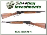 Marlin 1895 G 45-70 JM Marked nice wood - 1 of 4