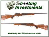 Weatherby XXII 22 Bolt action German Anschutz made rimfire - 1 of 4