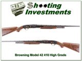 Browning Model 42 410 Bore Grade 6 XXX Wood - 1 of 4