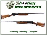 Browning A5 71 Belgium Magnum 12 32in VR Full - 1 of 4
