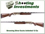 Browning Silver Ducks Unlimited 12 Ga unfired! - 1 of 4