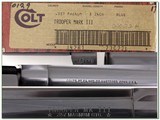 Colt Tropper III 357 8in Blued unfired in box! - 4 of 4