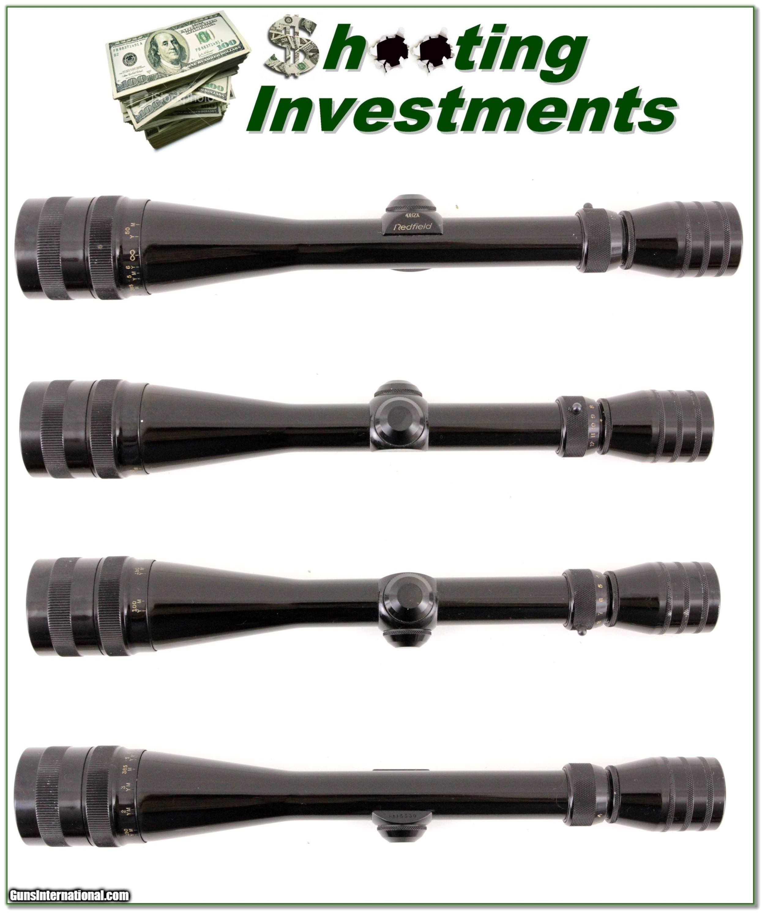 Vintage Redfield 412X AO USA Gloss Collector Scope