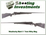 Weatherby Mark V 26in fluted 7mm Wthy - 1 of 4
