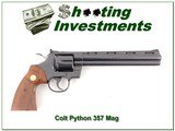 Colt Python 8in blued made in 1964 Exc Cond! - 1 of 4