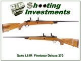 Sako Finnbear L61R Deluxe 270 Win Exc Cond! - 1 of 4