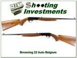 Browning 22 Auto 69 Belgium 22 LR Honey Blond - 1 of 4