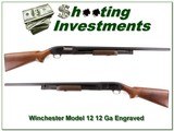 Winchester Model 12 1954 12 Ga with Pigeon engraving! - 1 of 4