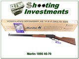 Marlin 1895CB Cowboy 45-70 26in Octagonal NIB - 1 of 4