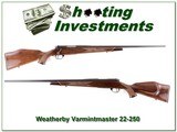 Weatherby Mark V Varmintmaster 22-250 - 1 of 4