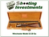 Winchester Model 23 Golden Quail 20 Ga 1 of 500 - 1 of 4