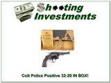 Colt Police Positive 1923 made 32-20 in original BOX! - 1 of 4