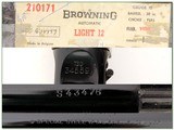 Browning A5 Light 12 73 Belgium 28in VR Exc Cond in box! - 4 of 4