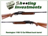 Remington 1100 12 Gauge with rifield 24in Hasting slug barrel - 1 of 4