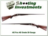 AH Fox AE Grade 20 Gauge - 1 of 4