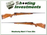Weatherby Mark V Deluxe 7mm Wthy Mag 26in - 1 of 4