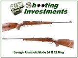 Savage ANSCHUTZ Model 54 M Sporter 22 Mag - 1 of 4