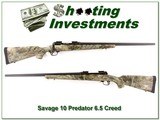 Savage Model 10 Predator 6.5 Creedmore as new - 1 of 4