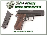 Sig Sauer P220 West German 45 ACP 2 Magazines Exc Cond - 1 of 4