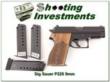 Sig Sauer P225 German 9mm with 4 magazines - 1 of 4